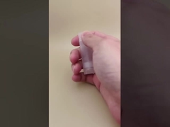 Embalagem Transparente Pequena Elipse para Protetor Labial