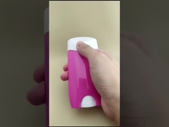 Embalagem de protetor labial Rose Big Smooth com tampa branca 2311 para batons