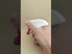 Pulverizador de bomba de gatilho branco de plástico de PP Bocal de spray azul K101-8 para garrafas cosméticas