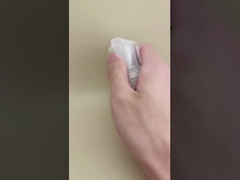 Bomba de espuma de plástico transparente de design delicado para garrafas de shampoo