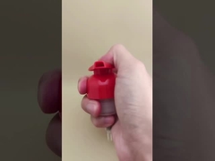 Design Delicado Bomba de Espuma de Plástico Vermelho para Frascos de Shampoo