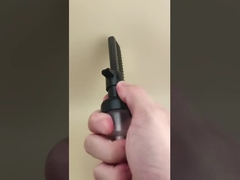 Design Delicado Bomba de Espuma Grande de Plástico Preto para Laca