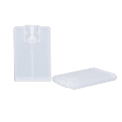 Pulverizador feito sob encomenda transparente 20ml multifuncional K1102 do cartão de crédito
