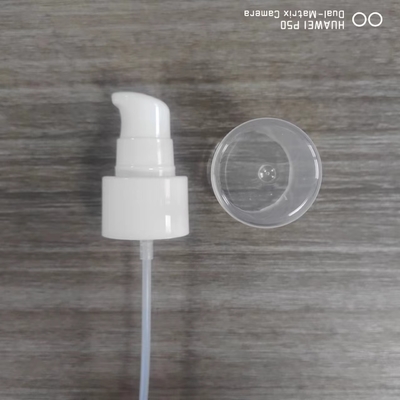 toda a bomba de soro de plástico bomba de creme 18/20/24/28 com meia tampa e tampa completa