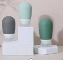 Anti-fugas Shampoo vazio portátil tamanho de viagem garrafas de silicone recipiente de creme
