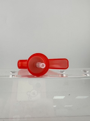 Utilização de cuidados pessoais Mini gatilho de plástico para embalagens de cosméticos vermelhos