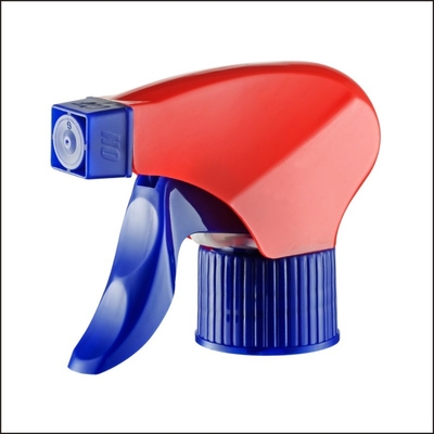 Spray de gatilho de mão de cuidados pessoais Sprayer de água azul e branco personalizado com material PP