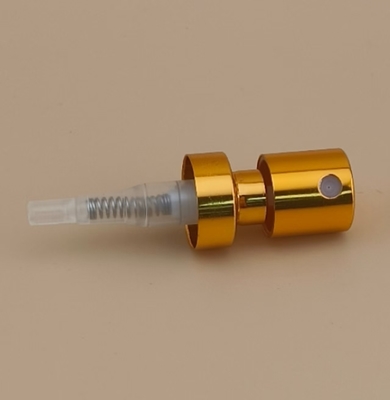 Botão de Alumínio Amarelo Pulverizador de Crimp Finos Casa Grande K402-1 para Perfumes