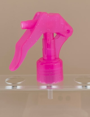 Certificação ISO9001/ISO14001 Pulverizador de gatilho mini de plástico rosa escuro K603-1 para garrafas de cabeleireiro