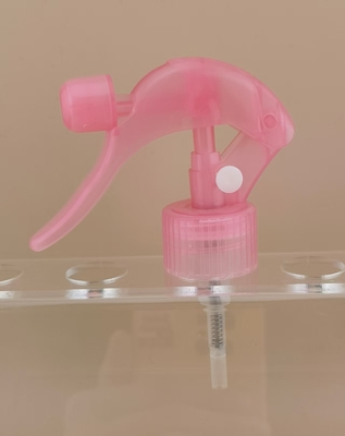 Pulverizador de gatilho K604-1 de plástico rosa claro para cabeleireiro personalizado