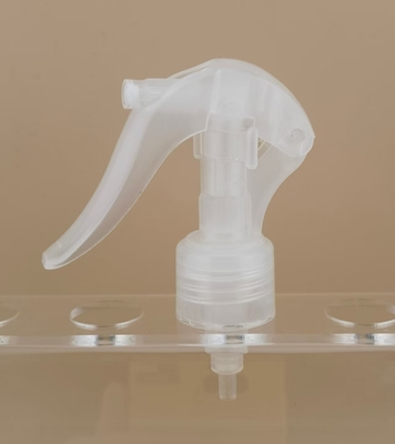 Sprayer de gatilho K603-2 de plástico branco e transparente personalizado para cabeleireiro