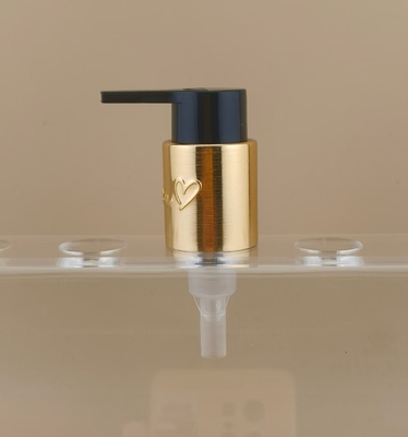 Bomba de Creme Preta e Dourada com Impressão K702-1 para Frascos Cosméticos