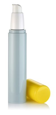 Frasco Airless com Bomba para Cuidados com a Pele Redondo em PP Colorido de Boa Qualidade