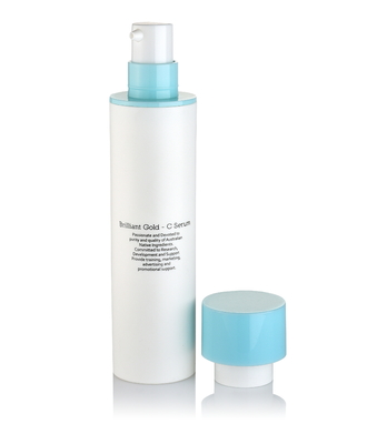 Frasco de bomba sem ar para loção, creme, sérum e spray de plástico para cuidados cosméticos com a pele a vácuo