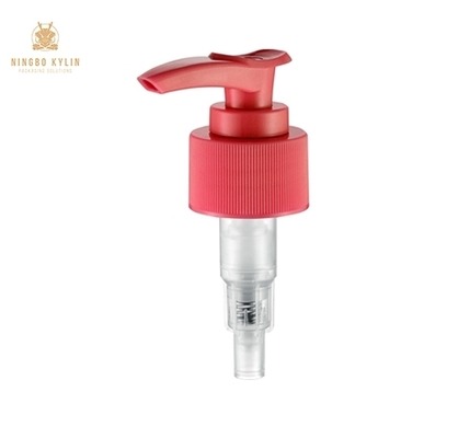 Bomba de loção PP Embalagem cosmética Pulverizador de loção Dispensador branco Bomba para frascos