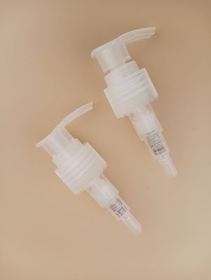 Bomba de loção 24 410 28 410 Plástico PP Bomba de líquido para lavagem das mãos Tipo push Rosca