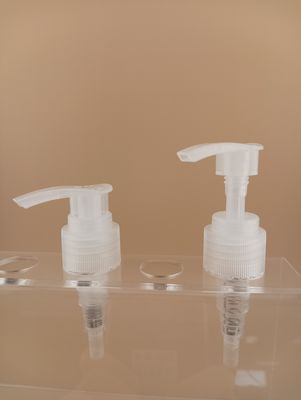 Bomba de loção 24 410 28 410 Plástico PP Bomba de líquido para lavagem das mãos Tipo push Rosca