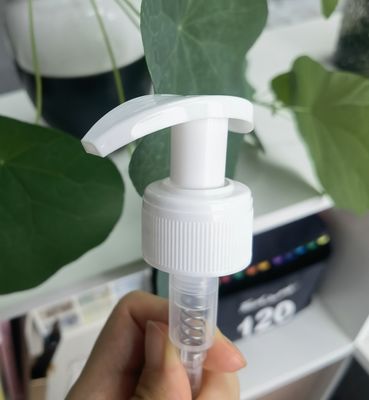 Bomba de Loção 316SS Dispensador de Loção Corporal Branca de Primavera Bomba de Pescoço 24 / 28 Taxa de descarga K202-5