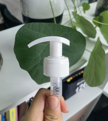 Bomba de Loção 316SS Dispensador de Loção Corporal Branca de Primavera Bomba de Pescoço 24 / 28 Taxa de descarga K202-5