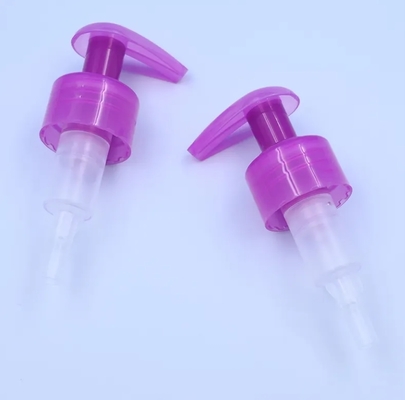 Bomba de Dispensador de Loções para o Corpo Roxa Transparente Sem Derramamento 1,20 - 1,50 ml/T