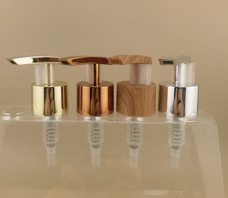 Preço de fábrica bomba de loção de plástico sabão líquido lavagem de mãos distribuidor de gel de mão bomba tampa com revestimento UV