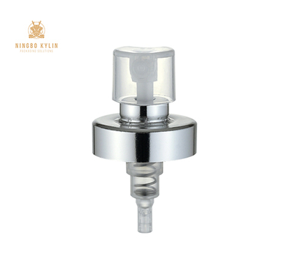 Características Não derramamento de alumínio Crimp Pump Perfume Sprayer Fine Mist Spray K401