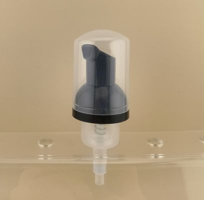 Bomba de espuma preta personalizada para desempenho ideal em frascos cosméticos