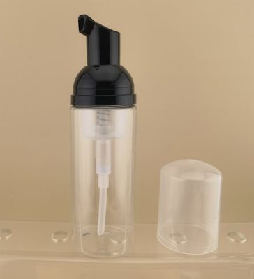Bomba de espuma preta personalizada para desempenho ideal em frascos cosméticos