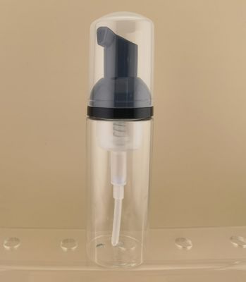 Bomba de espuma preta personalizada para desempenho ideal em frascos cosméticos