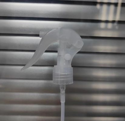 Gatilho de plástico PP preto fosco profissional para névoa fina química