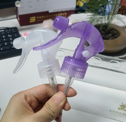 Borrifador Mini Transparente com Gatilho para Limpeza Doméstica