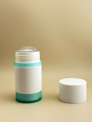 Plastic Deodorant Stick Container Cosmético Round Twist Up Tubes Embalagem para Deodorant Stick