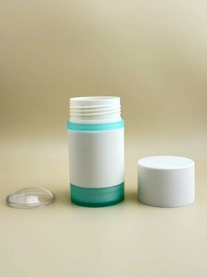 Plastic Deodorant Stick Container Cosmético Round Twist Up Tubes Embalagem para Deodorant Stick