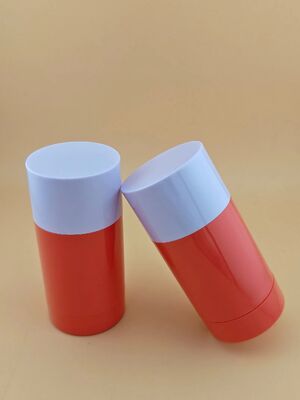 Plastic Deodorant Stick Container Cosmético Round Twist Up Tubes Embalagem para Deodorant Stick