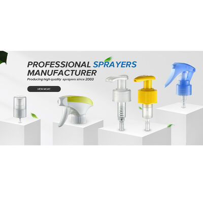 28/400 28/410 Pulverizador de gatilho de espuma de plástico colorido resistente a produtos químicos