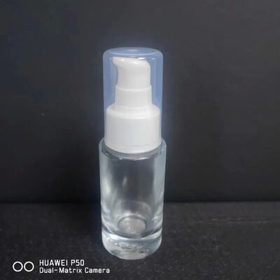 Bomba de loção de todo o plástico para embalagens cosméticas Bomba de creme para produtos de cuidados com a pele