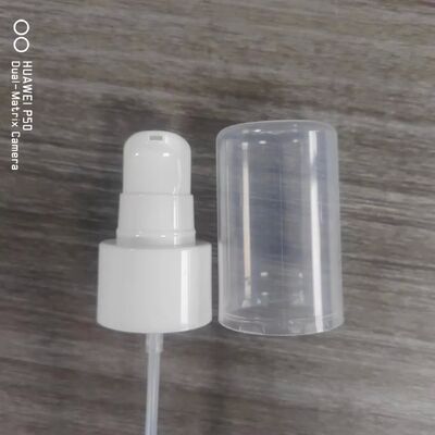 Bomba de loção de todo o plástico para embalagens cosméticas Bomba de creme para produtos de cuidados com a pele