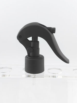 Gatilho de plástico PP preto fosco profissional para névoa fina química