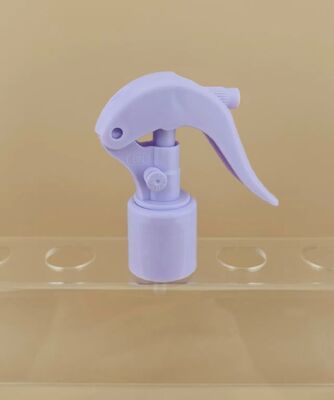 Pulverizador de gatilho mini de plástico roxo claro K604-1 para garrafas e cabeleireiro