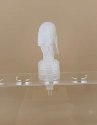 Mini pulverizador de gatilho de plástico transparente para garrafas e cabeleireiros