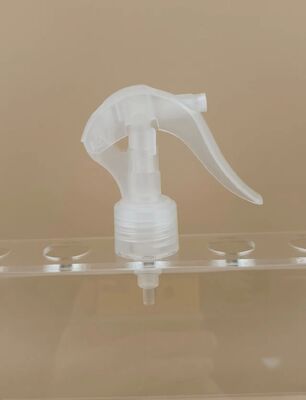 Mini pulverizador de gatilho de plástico transparente para garrafas e cabeleireiros