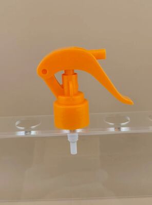 Mini pulverizador de gatilho de plástico laranja para cabeleireiro