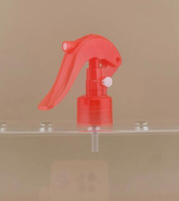 Mini pulverizador de gatilho vermelho para limpeza doméstica