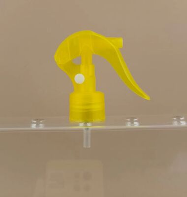 Pulverizador Mini Gatilho Amarelo para Limpeza Doméstica