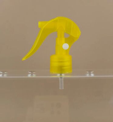 Pulverizador Mini Gatilho Amarelo para Limpeza Doméstica