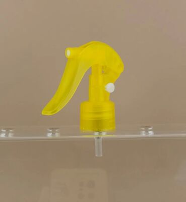 Pulverizador Mini Gatilho Amarelo para Limpeza Doméstica