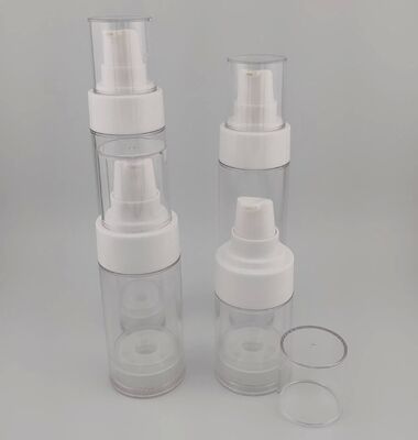Bomba de Loção Rosa Bottle Vazio Portable Sem Ar para Cosméticos