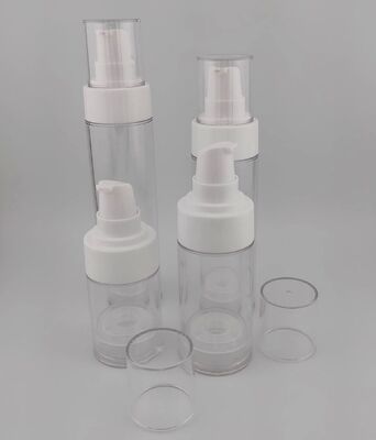 Bomba de Loção Rosa Bottle Vazio Portable Sem Ar para Cosméticos