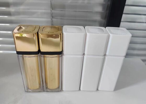 Mini garrafa portátil sem ar com fundo de borracha para cosméticos