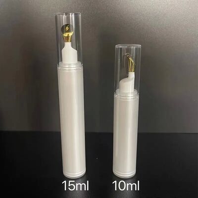 10 ml 15 ml Mini Bottle de bomba sem ar PP Plastic Eye Serum Cream Bottle sem ar